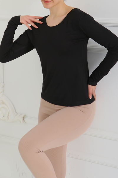 Ön ve Arka Oval Yaka Badi - 26829