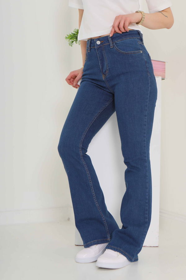 İspanyol Paça Kot Pantolon - 26825