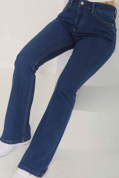İspanyol Paça Kot Pantolon - 26825