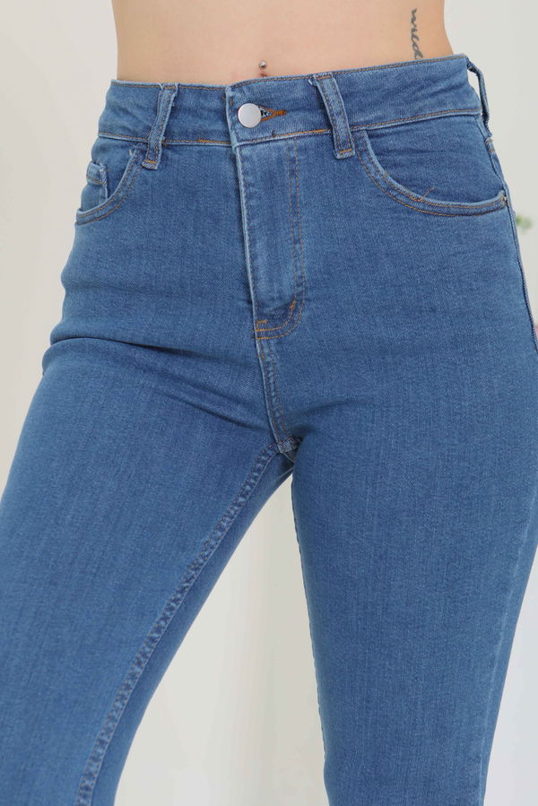 İspanyol Paça Kot Pantolon - 26825