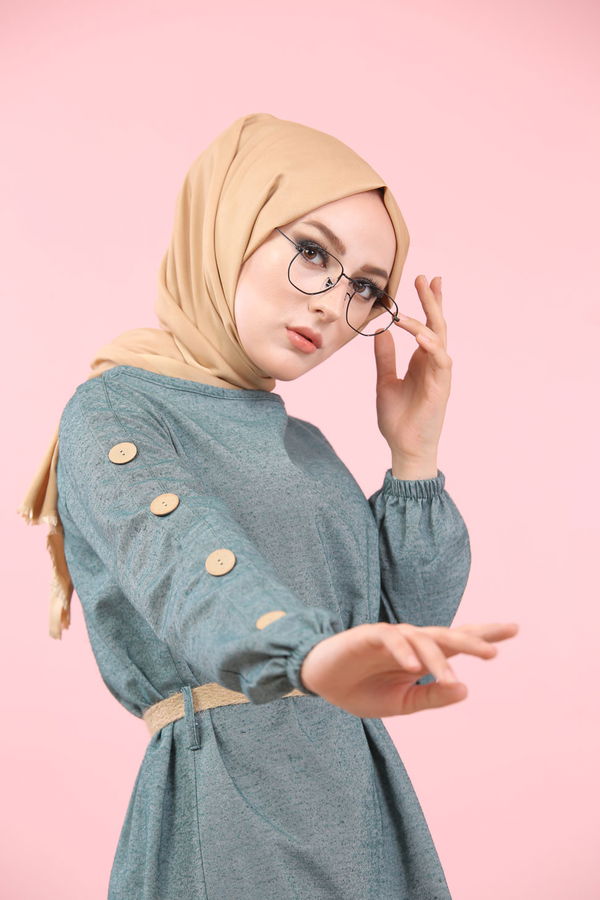 8356 TUNIK PANTOLON Yeşil - 8356 YEŞİL