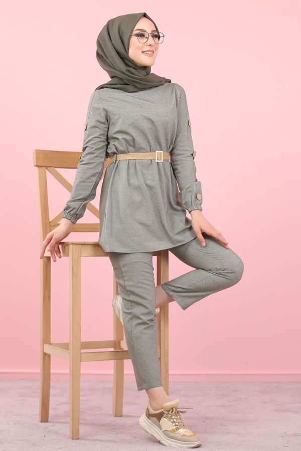 8356 TUNIK PANTOLON Haki - 8356 HAKİ