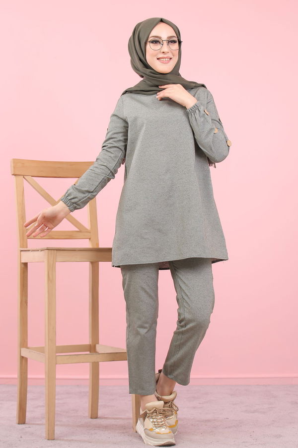 8356 TUNIK PANTOLON Haki - 8356 HAKİ