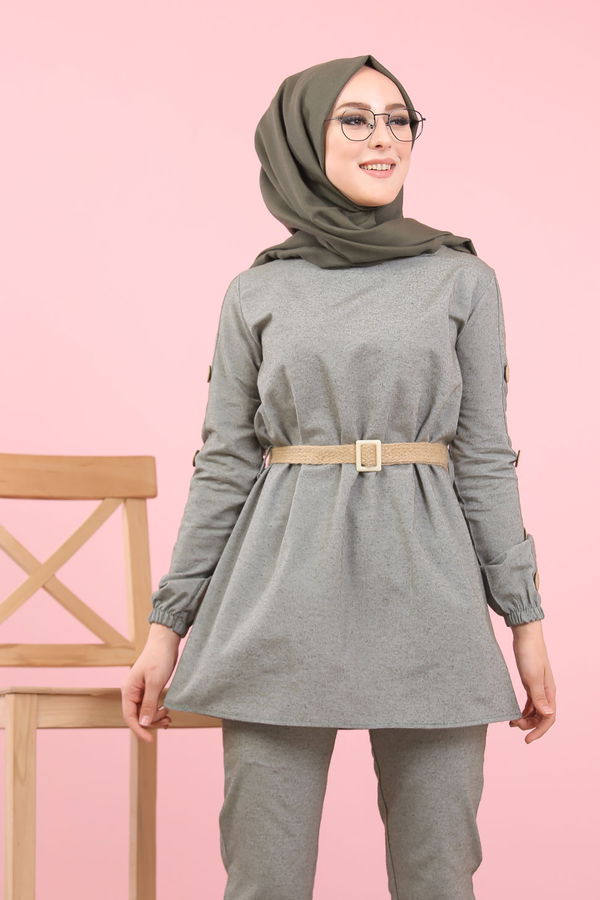 8356 TUNIK PANTOLON Haki - 8356 HAKİ
