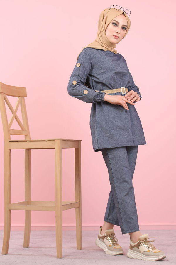 8356 TUNIK PANTOLON Antrasit - 8356