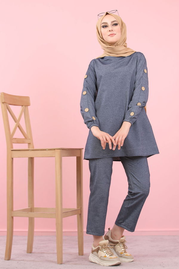 8356 TUNIK PANTOLON Antrasit - 8356