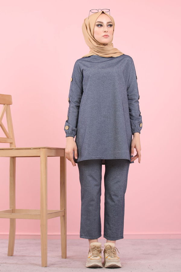 8356 TUNIK PANTOLON Antrasit - 8356