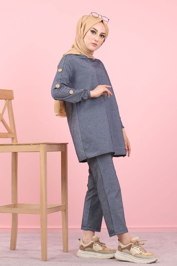 8356 TUNIK PANTOLON Antrasit - 8356