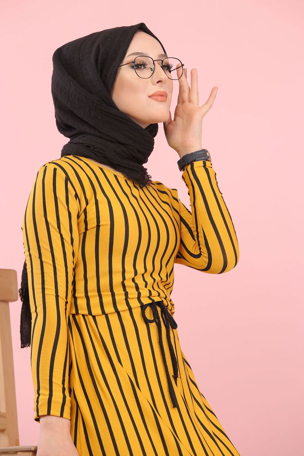 5254 ELBİSE Sarı - 5254