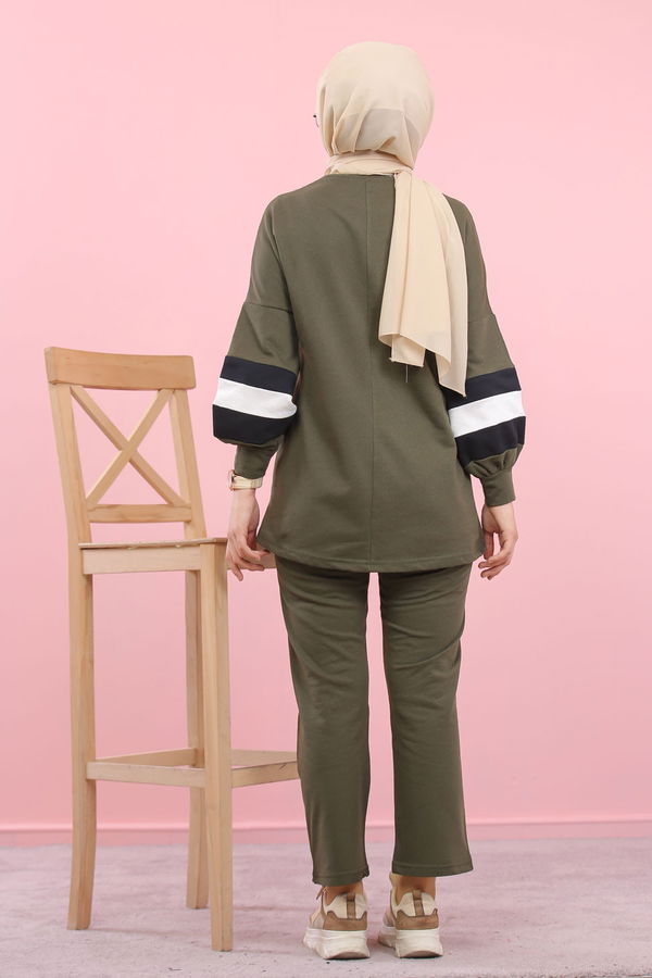 1362 TUNİK PANTOLON Haki - 1362