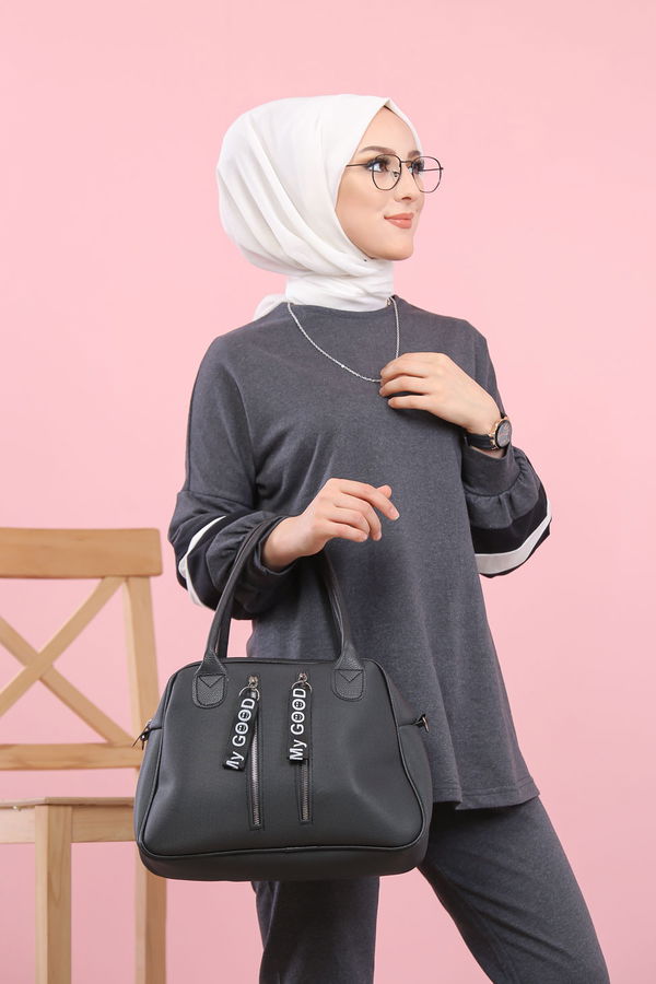 1362 TUNİK PANTOLON Antrasit - 1362