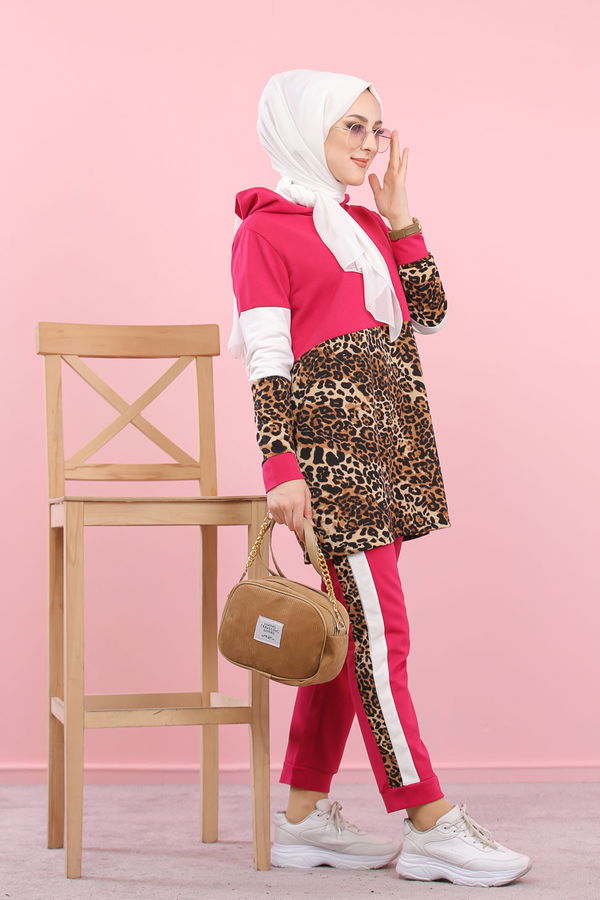TUNIK PANTOLON Fuşya - 1361 FUŞYA