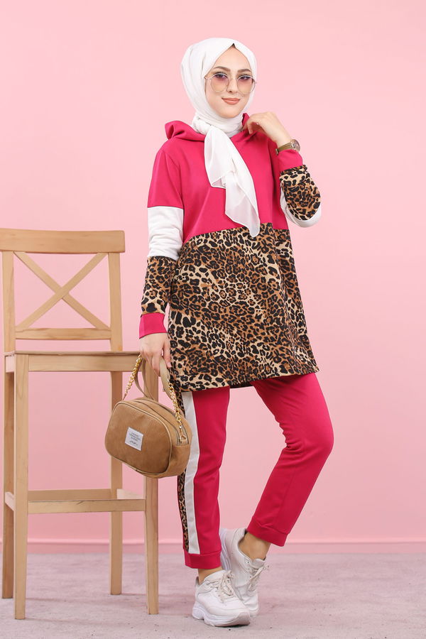 TUNIK PANTOLON Fuşya - 1361 FUŞYA