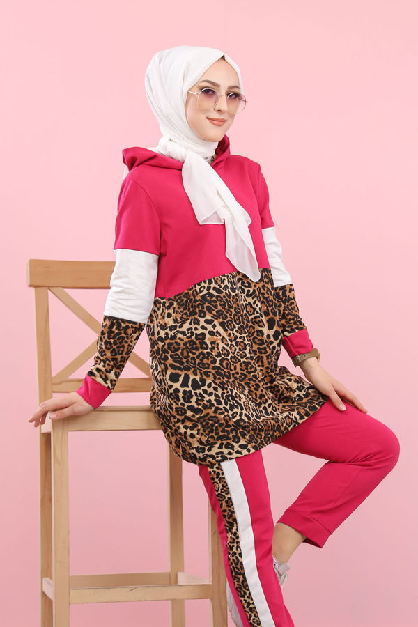TUNIK PANTOLON Fuşya - 1361 FUŞYA