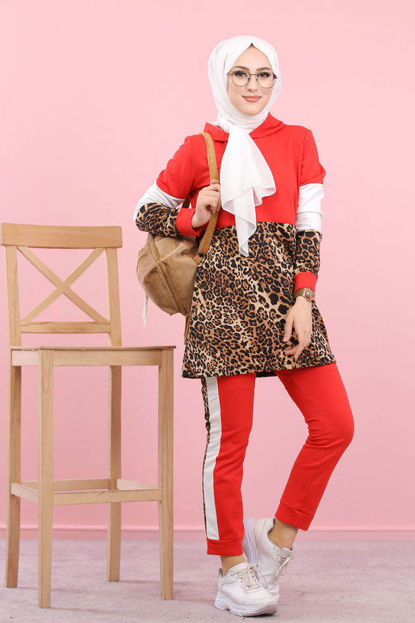 TUNIK PANTOLON Kırmızı - 1361 Kırmızı