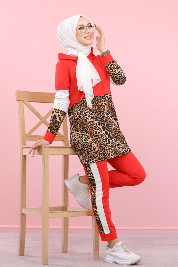 TUNIK PANTOLON Kırmızı - 1361 Kırmızı