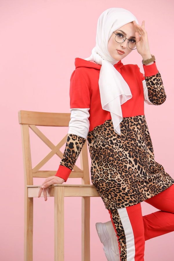 TUNIK PANTOLON Kırmızı - 1361 Kırmızı