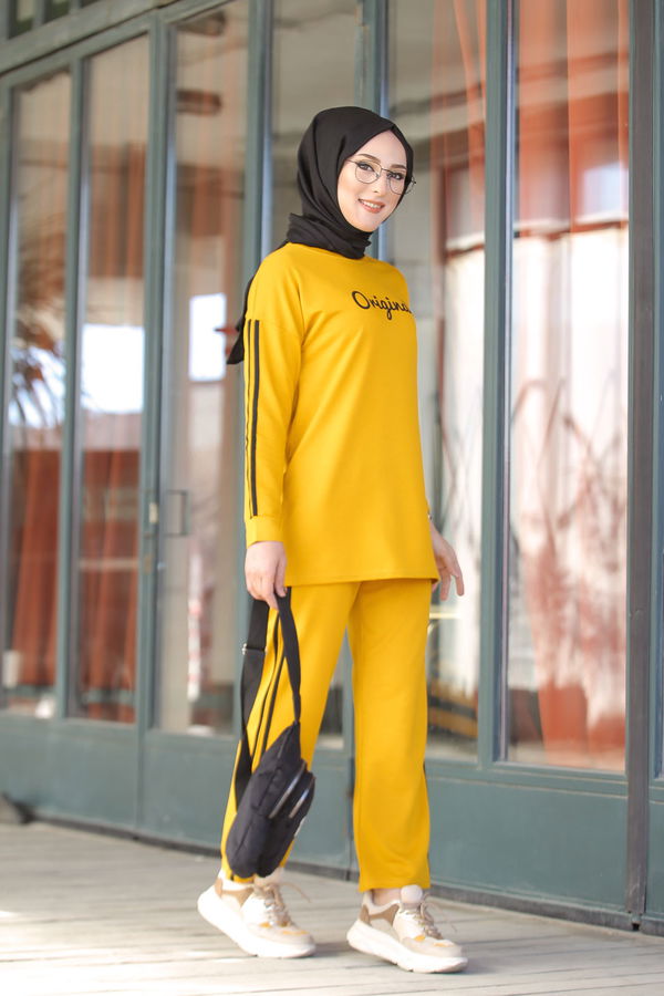 TUNIK PANTOLON Sarı - 8401