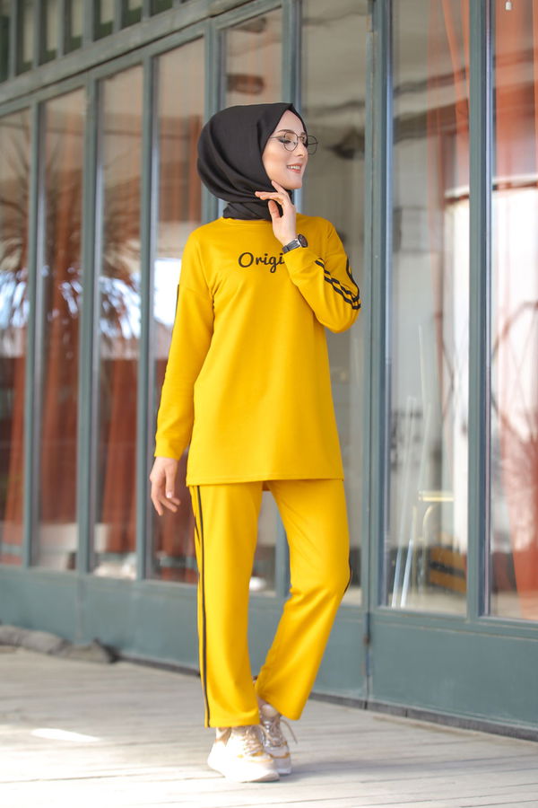 TUNIK PANTOLON Sarı - 8401