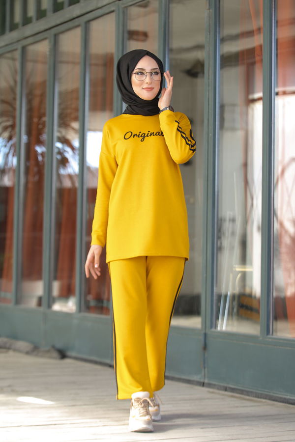 TUNIK PANTOLON Sarı - 8401