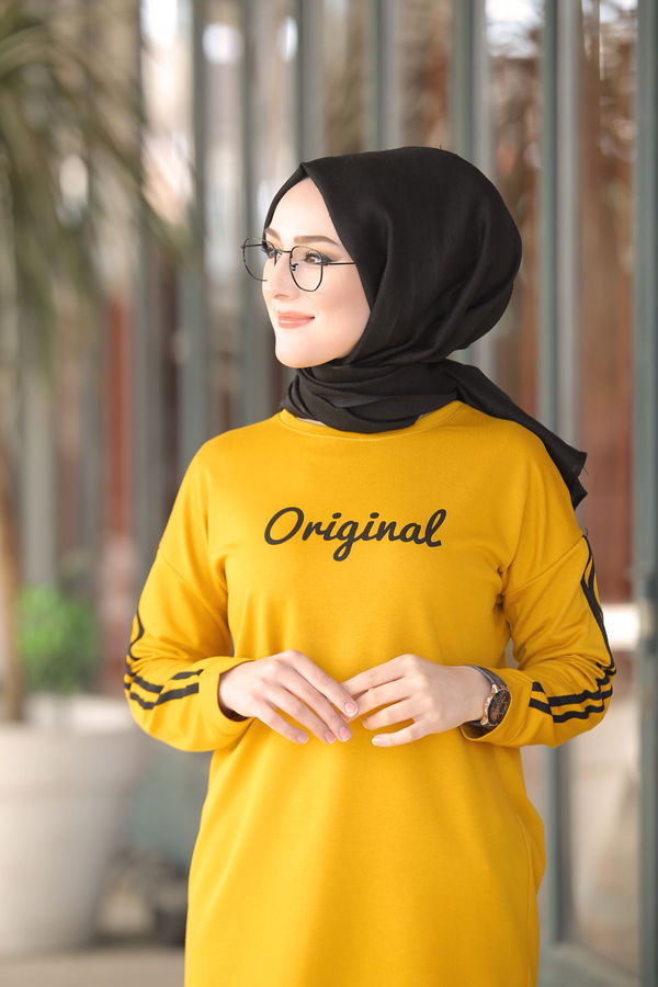 TUNIK PANTOLON Sarı - 8401
