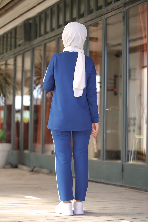 TUNIK PANTOLON Mavi - 8401