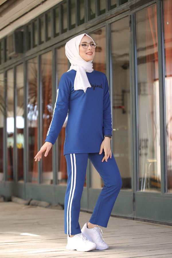TUNIK PANTOLON Mavi - 8401