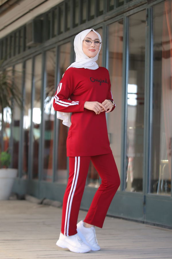 TUNIK PANTOLON Bordo - 8401