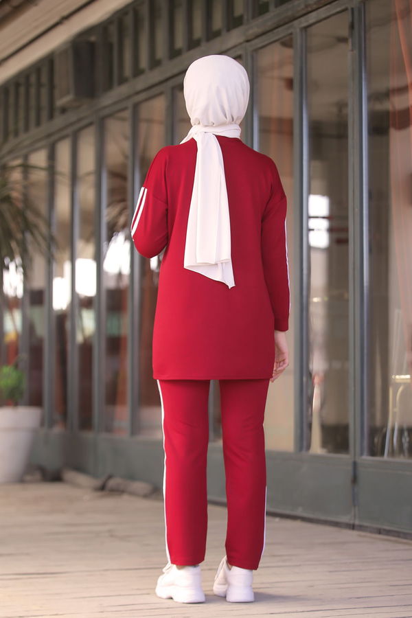 TUNIK PANTOLON Bordo - 8401