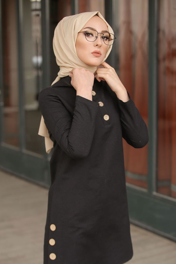 3014 Tunik Pantolon Siyah - 3014 SİYAH
