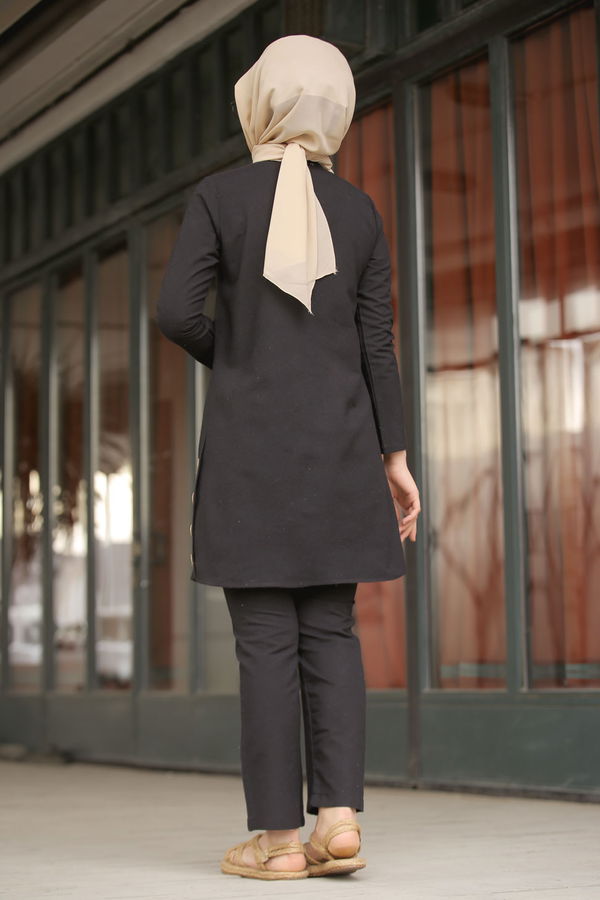 3014 Tunik Pantolon Siyah - 3014 SİYAH