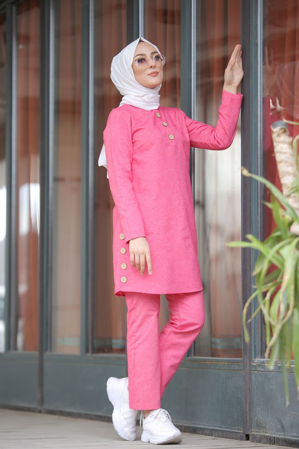 3014 Tunik Pantolon Fuşya - 3014 FUŞYA