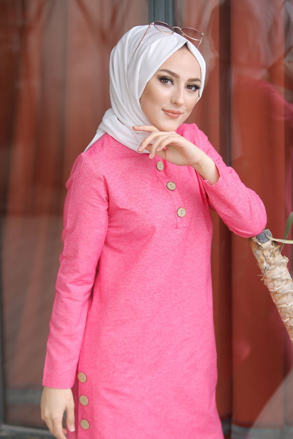 3014 Tunik Pantolon Fuşya - 3014 FUŞYA