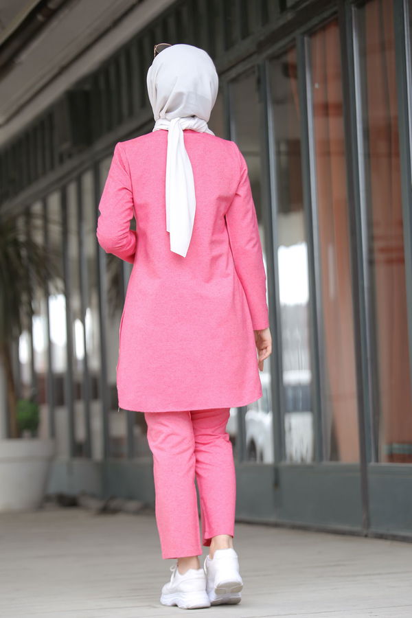 3014 Tunik Pantolon Fuşya - 3014 FUŞYA