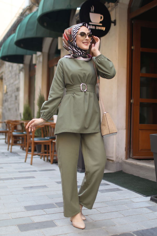 Tunık Pantolon Haki - 1366 HAKİ
