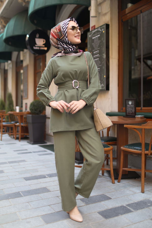 Tunık Pantolon Haki - 1366 HAKİ