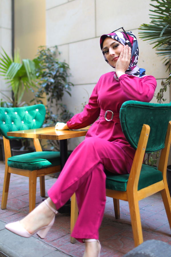 TUNIK PANTOLON Mürdüm - 1366 MÜRDÜM