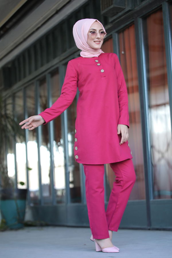 Tunik Pantolon Mor - 8432 MOR
