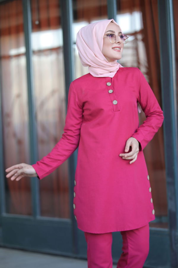 Tunik Pantolon Mor - 8432 MOR