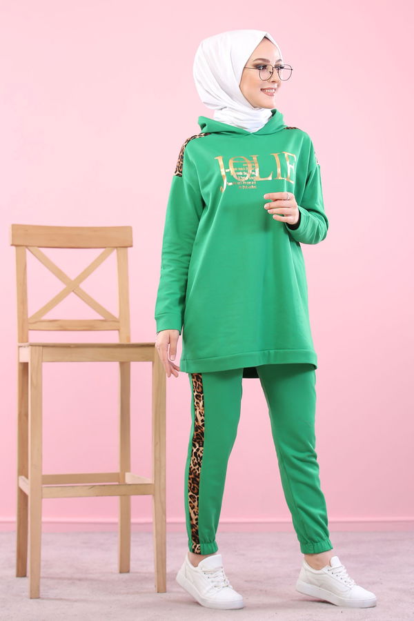 Tunık + Pantolon Yeşil - 8328 YEŞİL