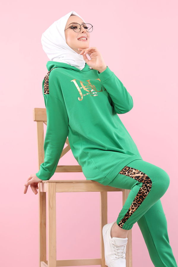 Tunık + Pantolon Yeşil - 8328 YEŞİL