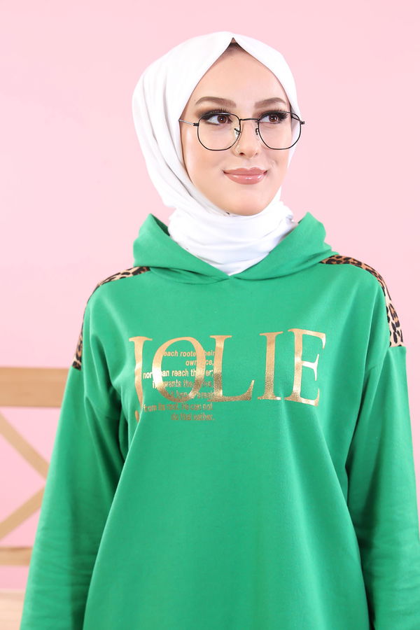 Tunık + Pantolon Yeşil - 8328 YEŞİL