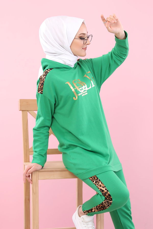 Tunık + Pantolon Yeşil - 8328 YEŞİL