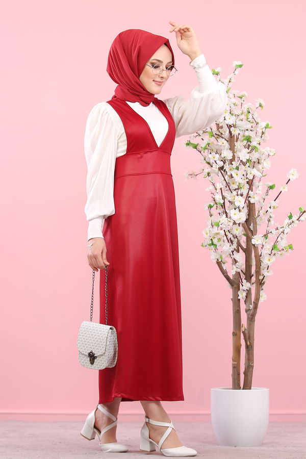 1365 ELBİSE Bordo - 1365