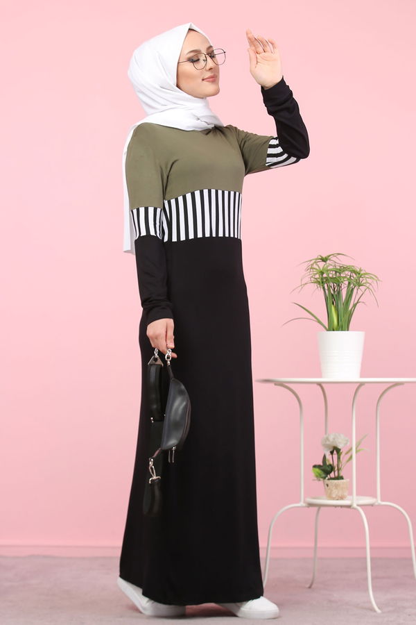 5260 ELBİSE Haki - 5260