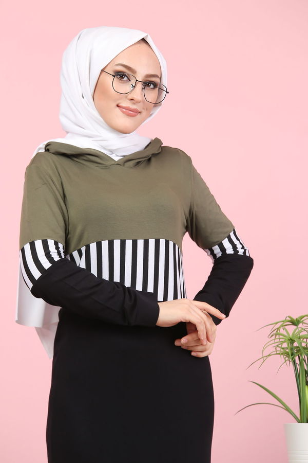 5260 ELBİSE Haki - 5260