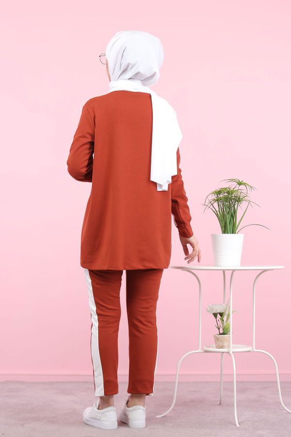 8399 TUNİK PANTOLON Kiremit - 8399 KİREMİT