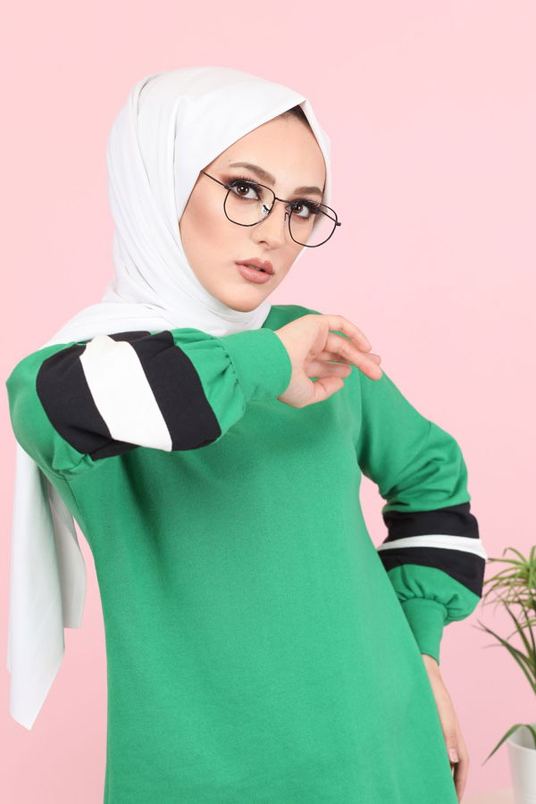 1362 TUNİK PANTOLON Yeşil - 1362 YEŞİL