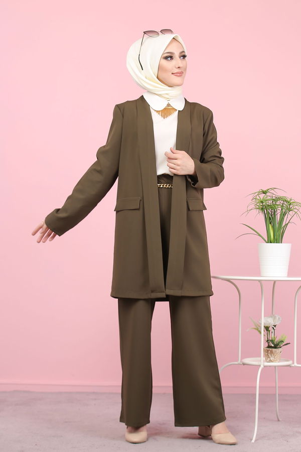 CEKET PANTOLON Haki - 8398