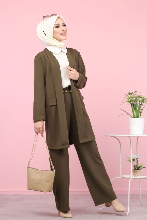 CEKET PANTOLON Haki - 8398